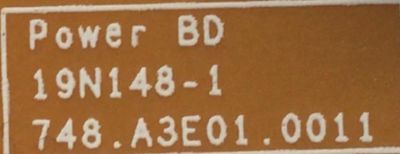 FUENTE PARA MONITOR DELL / NUMERO DE PARTE 755.A3F03.A002 / 748.A3E01.0011 / MODELO S2721HT - Imagen 2